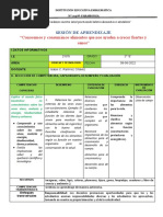 Sesión CYT 1 Origen de Los Alimentos