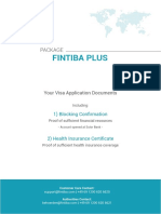 Visa Documents (Blocking & Health Insurance Confirmation)