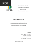 Estudio de Caso Grupo 4 Matrimonio Infantil en La India