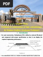 Chapter 3 Problems in Construction of High Embankements