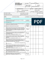 Saudi Aramco Inspection Checklist: SAIC-P-3851 Elect-LV Controlgear - Full Voltage Motor Controller Pre - Commissioning