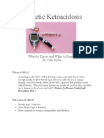 Diabetic Ketoacidosis Teaching Plan