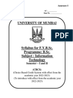 FYIT Syllabus Updated 22june22 - FinalDraft