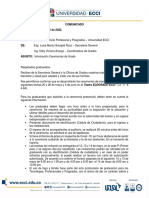 Comunicado - Oficial - Ceremonia - Profesional2022 - 1-1 - Coordinación Grados