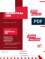 Semestral Uni - Literatura Semana 19