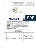 Hlc-hc3-Ga03-00103-Hse-pet-001 Rev. B Conduccion de Vehiculos Ruta Cajamarca - Mina y Viceversa