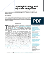 On The Archipelagic Ecology and The Economy of The Philippines