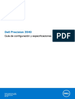 Precision 15 3540 Laptop - Owners Manual2 - Es MX