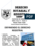 Derecho Notarial y Registral FD Usmp Parte 2 2022-I Martes Tarde Alumnos