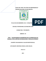 Informe de La Practica N°01 - Topografia