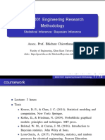 EN007001 Engineering Research Methodology: Statistical Inference: Bayesian Inference