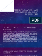 Jose Gerardo Gonzalez Cruz FAMILIA JURÍDICA DE LOS DERECHOS RELIGIOSOS TRADICIONALES