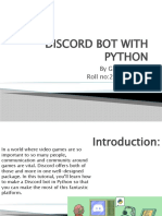 Discord Bot With Python