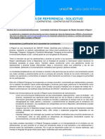 Terminos de Referencia Contratista Individual Comunicación UReport