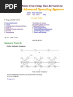 Lecture Notes: Agreement Protocols