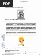 Aplicativo Virtual: Ficha Técnica Ambiental: Dirección General de Asuntos Ambientales