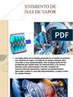 Mantenimiento de Turbinas de Vapor