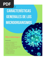 Características Generales de Los Microorganismos