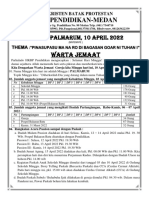 Warta Jemaat 10 April 2022