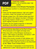 Geography Chapter Three