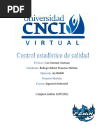 Proyecto Modular Control Estadistico de Calidad