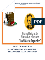 Bases Del Concurso Jose Maria Arguedas. 2021