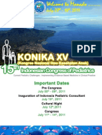 15th Indonesian Congress of Pediatrics