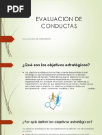 Semana Viii Evaluacion de Conductas