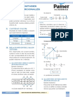 Aritmética - Reg 10 - Magnitudes Proporcionales