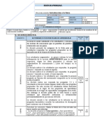 Sesiones de Aprendizaje 1 Bimestre