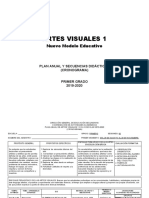 Artes Visuales 1 (2017) - Plan Anual y Secuencias Didacticas 2019-2020