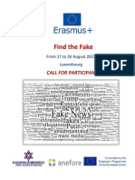 Find The Fake: Call For Participants