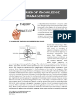 Theories of Knowledge Management: 1. Nonaka and Takeuchi Knowledge Spiral Model