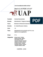 Alineamiento de Los Proyectos de Tics A Los Objetivos de La Organización