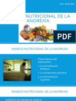 Manejo Nutricional de La Anorexia