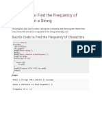 C Programming String Example Programs