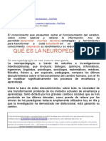 Neuropedagogía