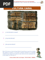 Cultura Caral para Tercero Grado de Primaria