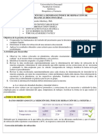 Practica 4, Indice de Refraccion-Corregido