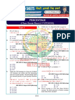 Percentage Practice Sheet - 2 (Bilingual)