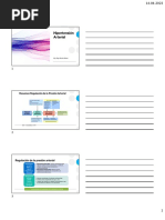 Hipertensión Arterial: Resumen Regulación de La Presión Arterial