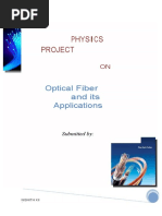 Physics Project On Optical Fiber