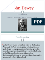 John Dewey - Macea Ioana