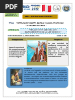 LUNES 04 DE JULIO 2022 - 4º AÑO - ACTIVIDAD 02 MANDAMIENTOS DE LA LEY DE DIOS (Enviar)