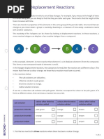 Halogen Displacement Reactions