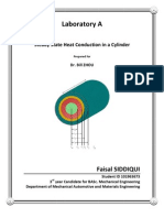 Laboratory A: Steady State Heat Conduction in A Cylinder