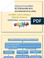 Matematica Informal en Los Niños