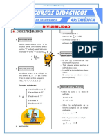 Divisibilidad para Quinto de Secundaria