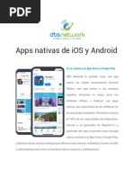 Apps Nativas de IOS y Android