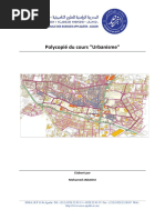 Polycopié Urbanisme